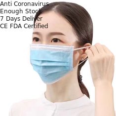 परफेक्ट डिस्पोजेबल डस्ट माउथ मास्क नॉन वॉन 3 लेयर फेस मास्क एंटीबैक्टीरियल
