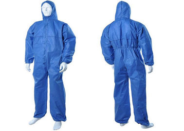 CE अनुमोदित डिस्पोजेबल Coverall सूट, लौ Retardant डिस्पोजेबल Coveralls