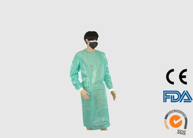 डेंटल / लैब के लिए डिस्पोजेबल मेडिकल अलगाव गाउन तरल प्रतिरोध