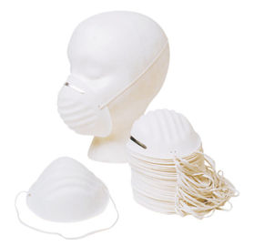 Comfortable KN95 Protective Mask White Respiratory FFP2 Anti Dust Cup Mask